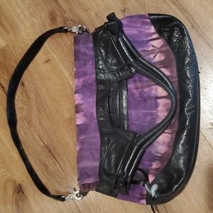 Foley + Corinna Tie Dye leather hobo bag